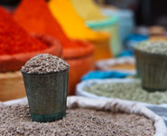 Delhi - colorful bazaars