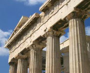 the Acropolis