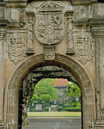 Manila - Intramuros, a medieval walled enclave