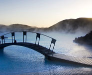 Reykjavik - The Blue Lagoon, a popular geothermal spa