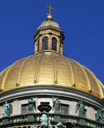 St. Petersburg, St. Isaac's Cathedral with famous golden dome